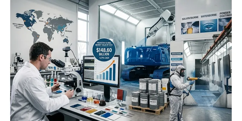 Industrial Coatings Market to Reach USD 148.60 Billion by 2031, Driven by Industrial Expansion and Infrastructure Demand